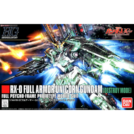 High Grade - Gundam - Full Armor Unicorn (Destroy Mode)
