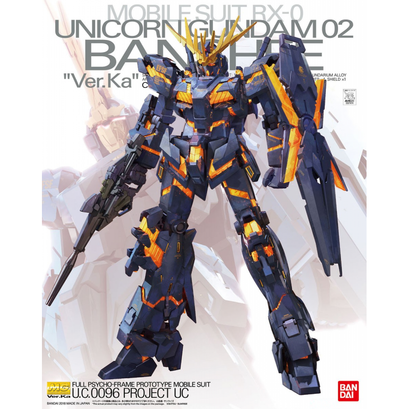Master Grade - Unicorn Gundam 02 Banshee Ver. Ka - Gundam : Unicorn