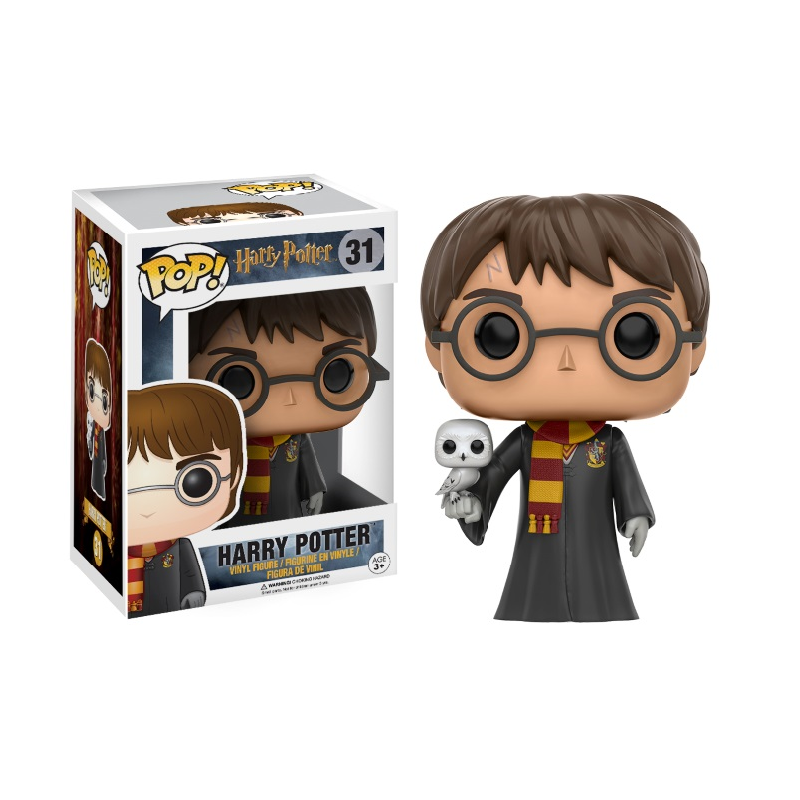Harry avec Hedwige - Harry Potter (31) - POP Movie