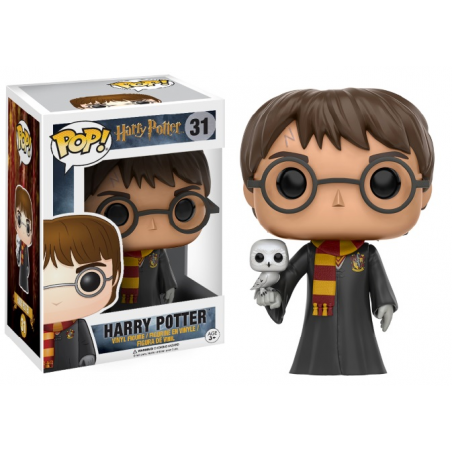 Harry avec Hedwige - Harry Potter (31) - POP Movie