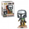 Mando Flying w/Jet Pack - Star Wars : The Mandalorian (402) - POP Movie