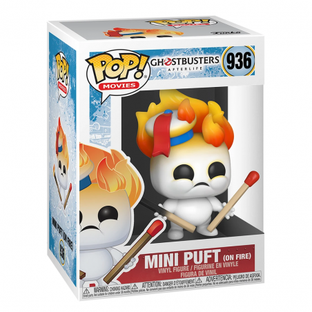 Mini Puft on Fire - Ghostbusters Afterlife (936) - POP Movie