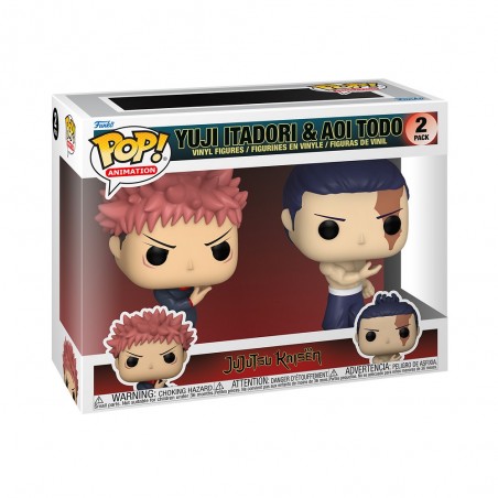 Pack de 2 - Itadori et Todo - Jujutsu Kaisen - POP Animation