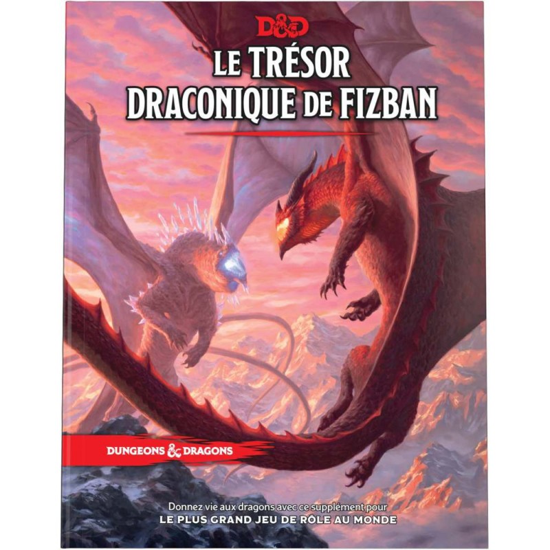 Livre - Dungeons et Dragons - Le Trésor Draconique de Fizban - FR