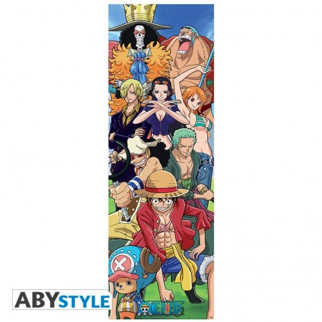 Poster de porte - Équipage - One Piece - Roulé Filmé