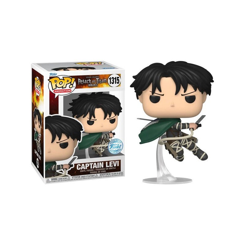 Captain Levi - Attack on Titans (1315) - POP Animation - Exclusive