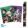 Set 2 Chibi Poster - Quartier des Plaisirs - Demon Slayer