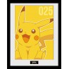 Cadre - Pikachu N°025 - Pokemon - 30 X 40