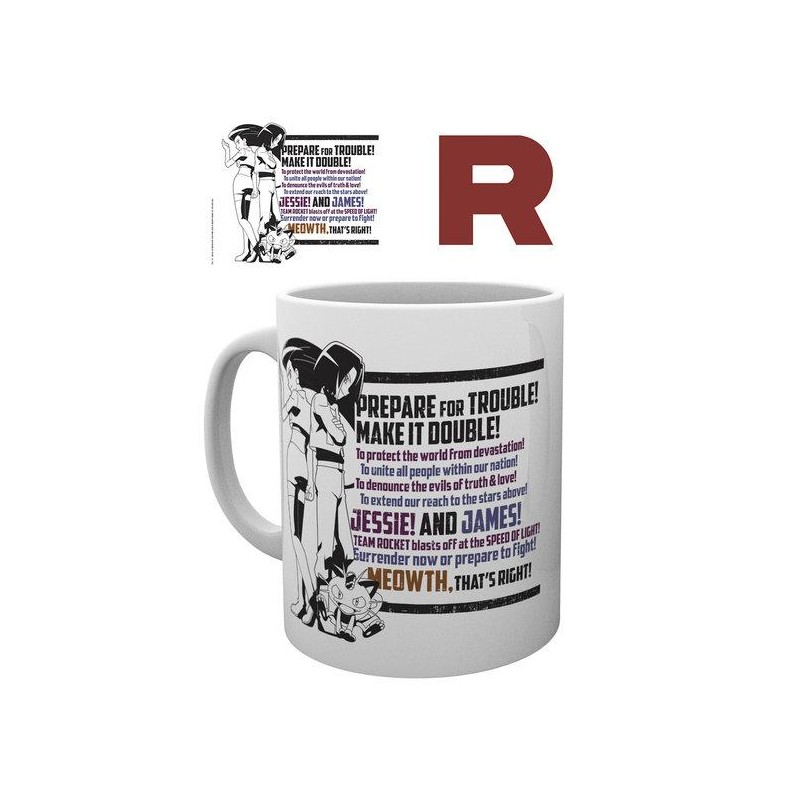 Mug - Team Rocket - Pokemon