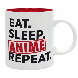 Mug - EAT SLEEP ANIME REPEAT - Asian Art 