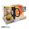 Gift Pack - Dragon Ball - Mug Thermo Réactif + Coaster "Goku Kamehameha"