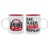 Mug - EAT SLEEP ANIME REPEAT - Asian Art 