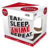 Mug - EAT SLEEP ANIME REPEAT - Asian Art 
