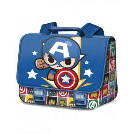 Sac Cartable - Chibi - Captain America