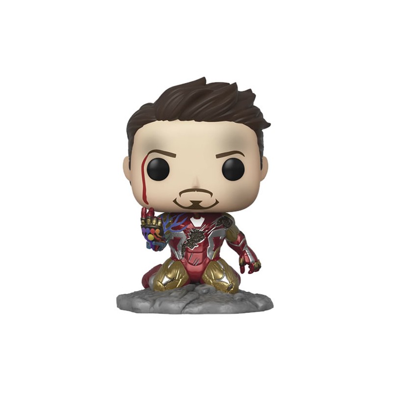 Iron Man (I Am Iron Man) (Metallic) (Glows in the Dark) - Avenger Endgame (580) - POP Marvel