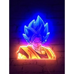 Neon mural - Dragon Ball...