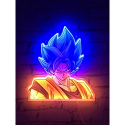 Neon mural - Dragon Ball...