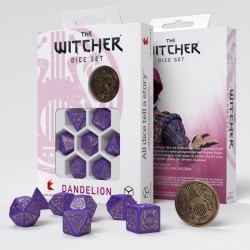 Set de dés - The Witcher - Dandelion - Viscount de Lettenhove