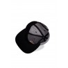 Casquette Snapback - Pikachu 8Bit (Noir/Gris) - Pokemon - U Unisexe 