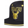 Casquette Snapback - Grumpy Pikachu (Noir) - Pokemon - U Unisexe 