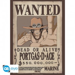 Set 2 Chibi Poster - Wanted Luffy et Ace - One Piece