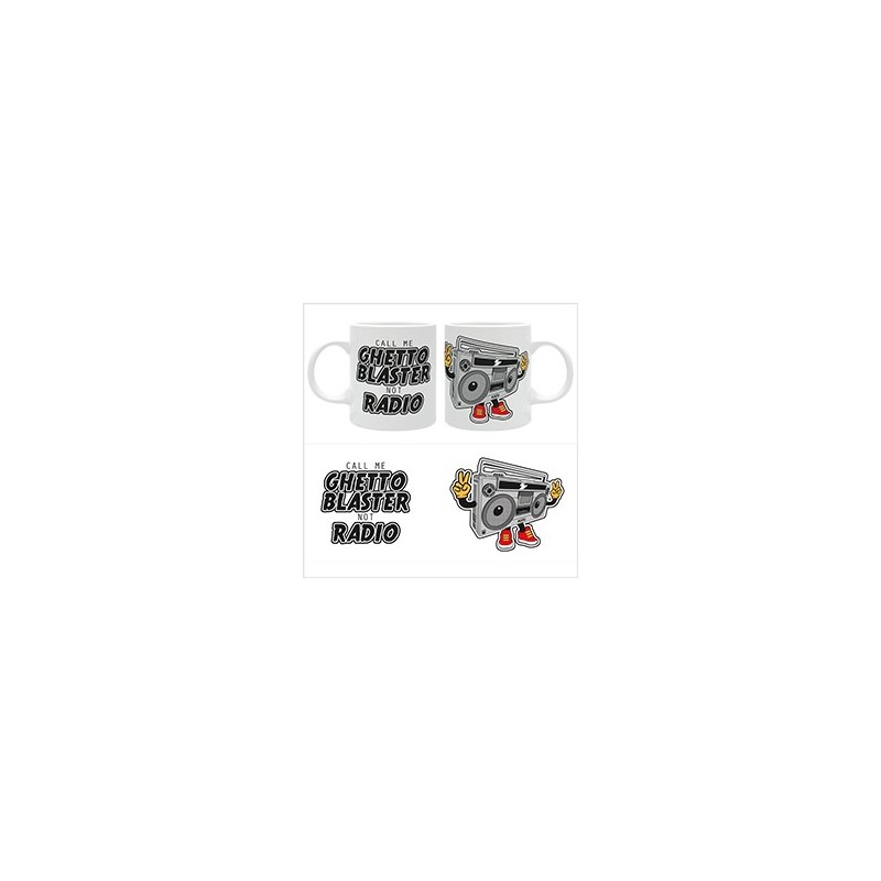 Mug - Rétro Gaming - Happy mix - Ghetto Blaster