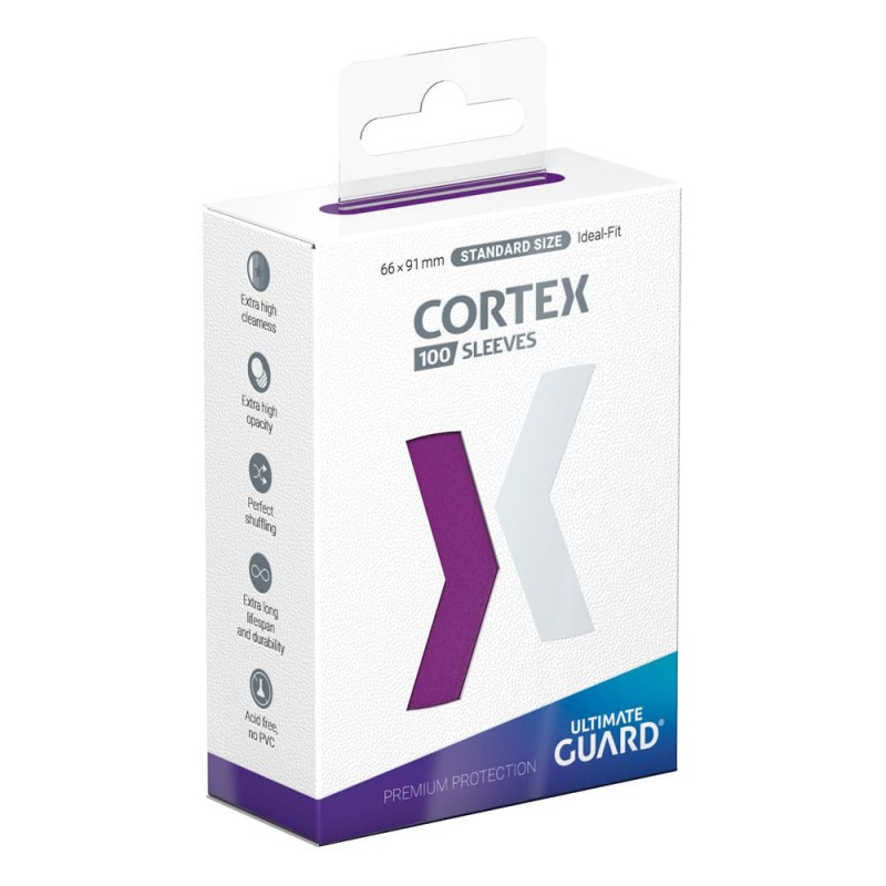 Protèges Cartes 100 pièces - Cortex - Standard - Violet