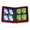 Zipfolio - Albums 160 Cartes - XenoSkin Rouge