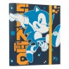 Classeur - 2 Anneaux - F. Noir et Orange - Sonic