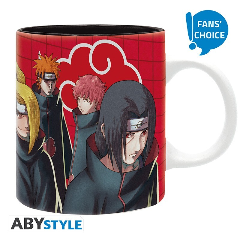 Mug - Artwork Akatsuki - Naruto Shippuden - Subli