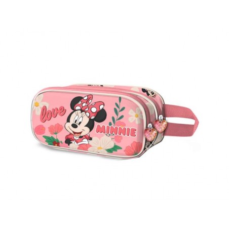 Trousse - Double - Garden - Minnie - Mickey et ses amis