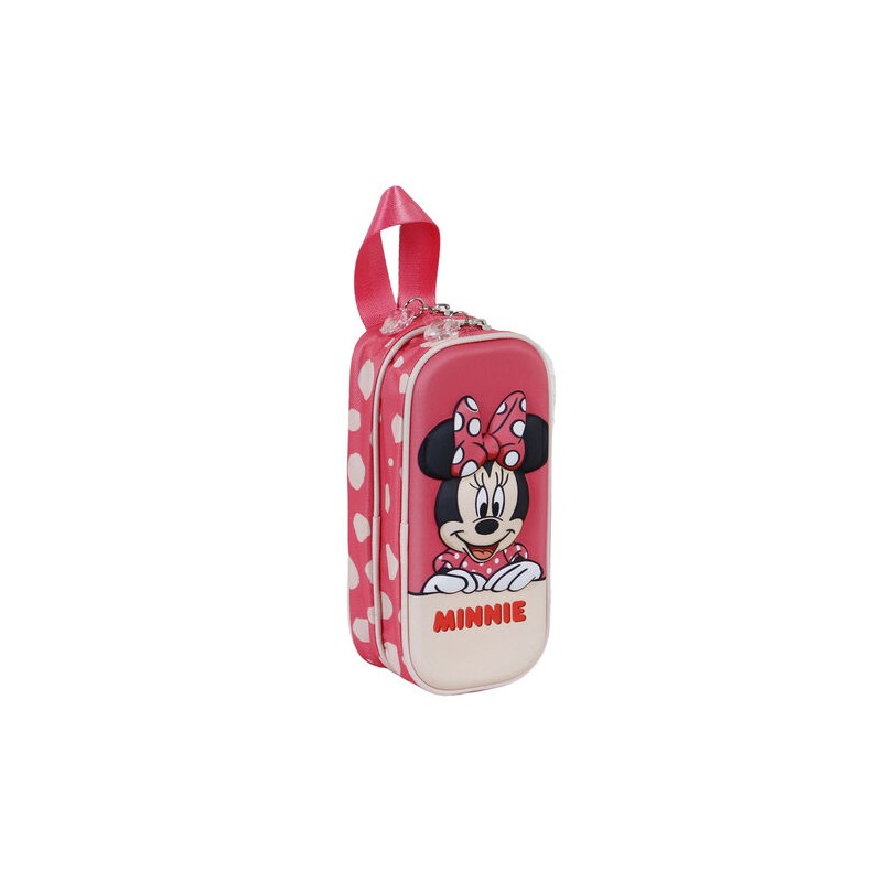 Trousse - Double - Bobblehead - Minnie - Mickey et ses amis