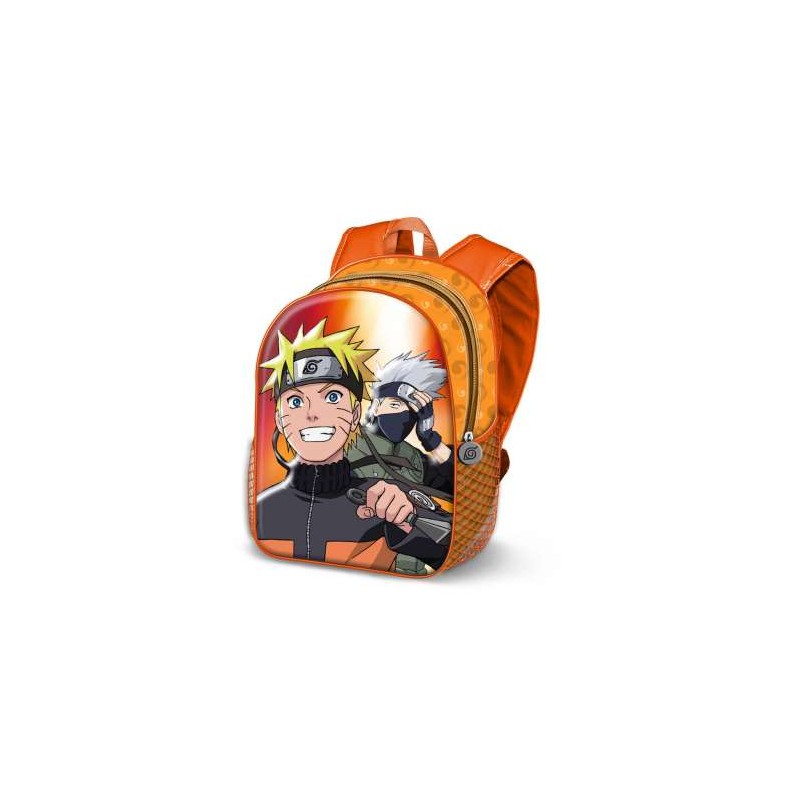 Sac à Dos - Enfant - Orange - Naruto et Kakashi - Naruto Shippuden