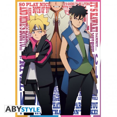 Poster - Boruto - Boruto et Kawaki (52x38)