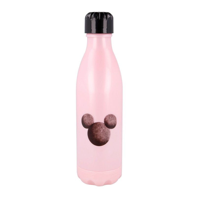 Bouteille en Plastique - Mickey (Rose/Noir) - Disney