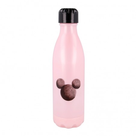 Bouteille en Plastique - Mickey (Rose/Noir) - Disney