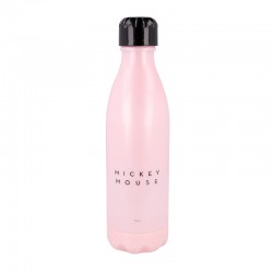 Bouteille en Plastique - Mickey (Rose/Noir) - Disney