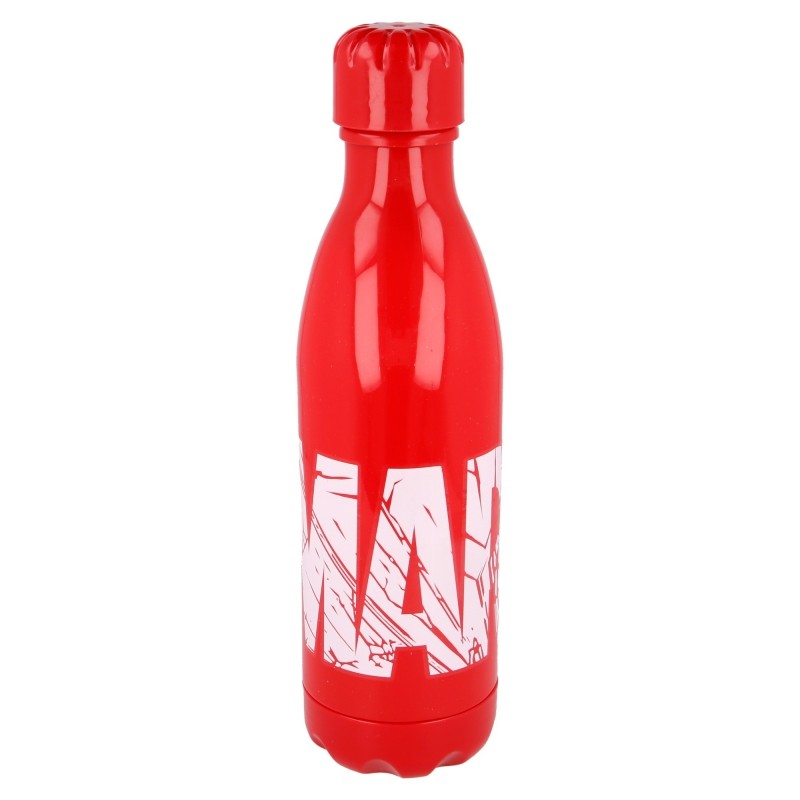 Bouteille en Plastique - Logo (Rouge) - Marvel