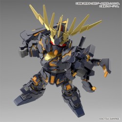 SD Cross Silouhette - Unicorn Banshee - Gundam