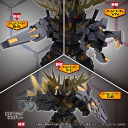 SD Cross Silouhette - Unicorn Banshee - Gundam