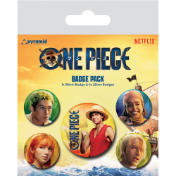 Badge Pack - Personnages - One Piece : Netflix