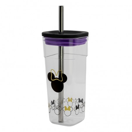 Gobelet avec Paille - Violet - Disney