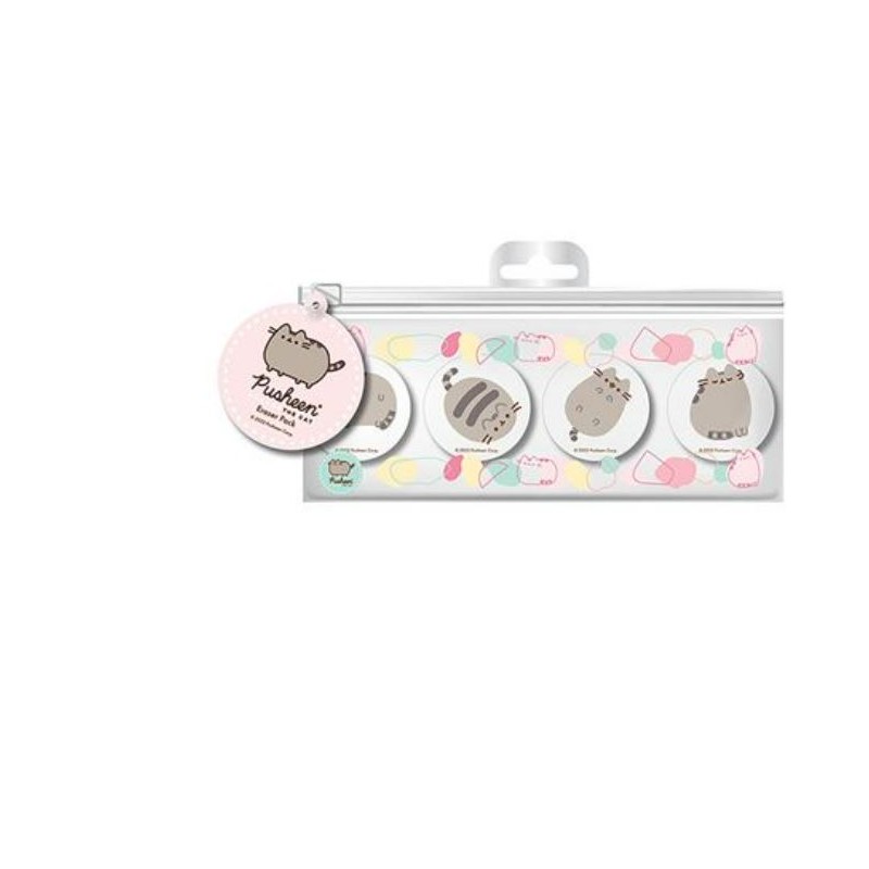 Set de Gommes - Poses - Pusheen