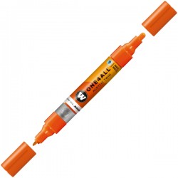 Marqueur pour Maquettes - One4All Twin - Acrylique Orange DARE - 1,5/4mm - 085