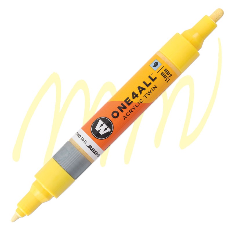 Marqueur pour Maquettes - One4All Twin - Acrylique Vanille Pastel - 1,5/4mm - 115</br>