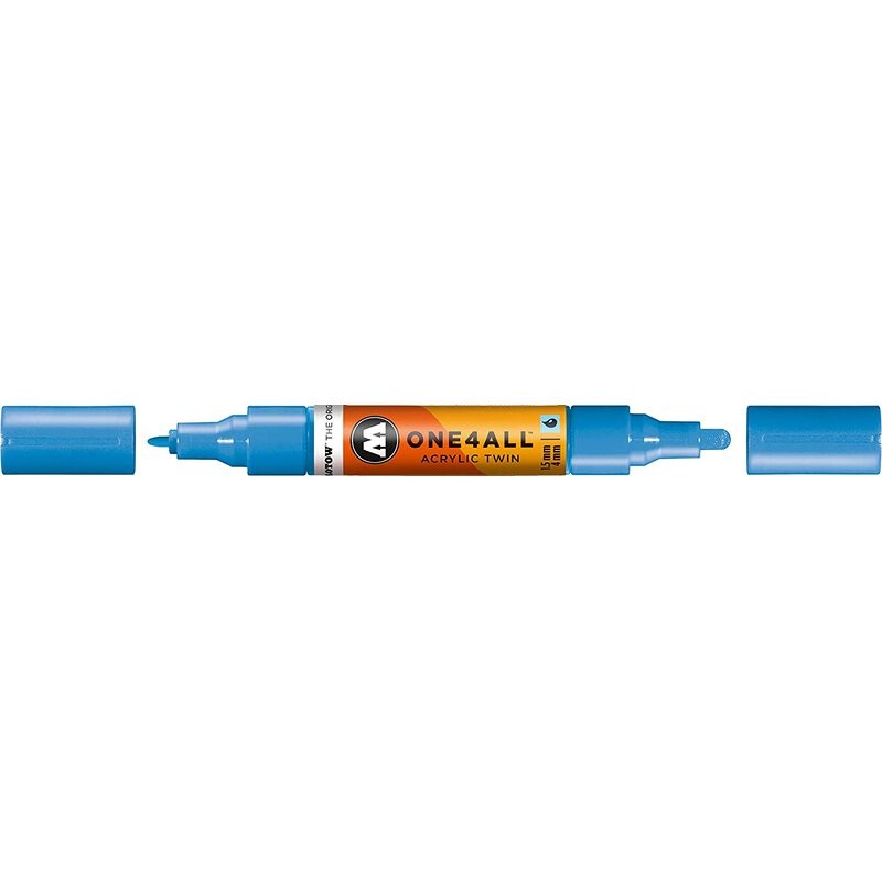 Marqueur pour Maquettes - One4All Twin - Acrylique Bleu Intense - 1,5/4mm - 230