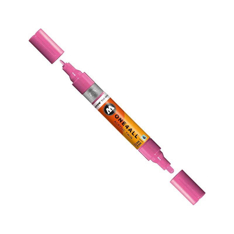 Marqueur pour Maquettes - One4All Twin - Acrylique Rose Fushia - 1,5/4mm - 231