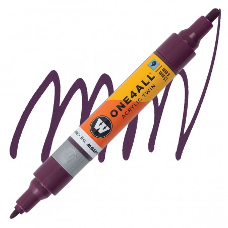 Marqueur pour Maquettes - One4All Twin - Acrylique Prune - 1,5/4mm - 233