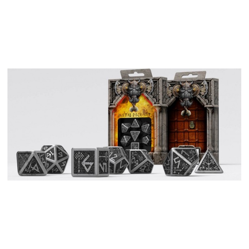 Set de dés - Dwarven - Metal