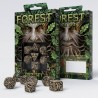 Set de dés - Forest 3D - Beige/Noir